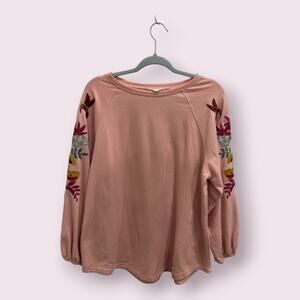 Matilda Jane Blushing Sweatshirt Let’s Go Together – M (Good) 28682T